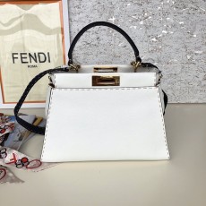 펜디 FENDI 피카부 아이코닉 토트 백