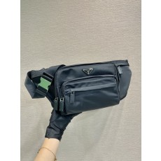 프라다 PRADA 나일론 벨트 백 힙색